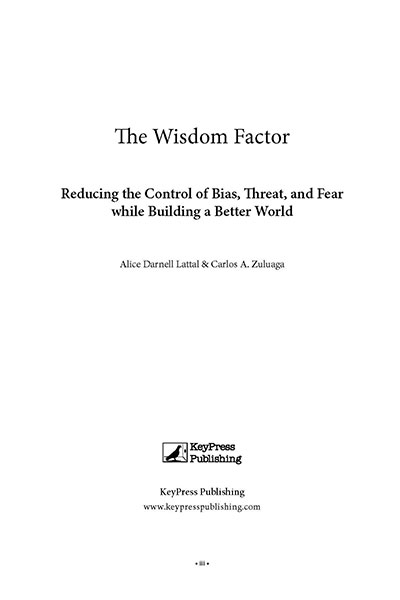 Title page of The Wisdom Factor