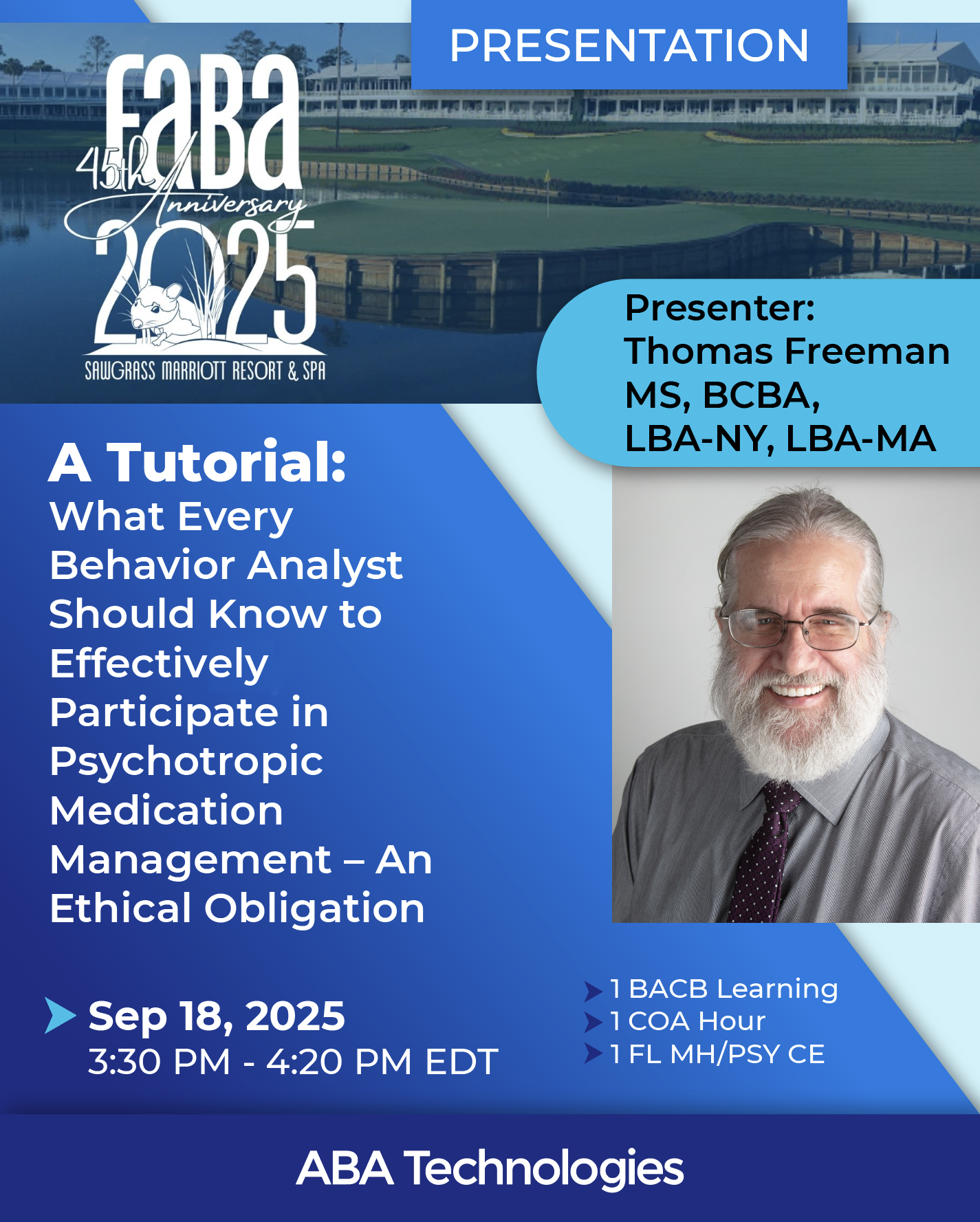 Tom Freeman FABA 2025 Presentation