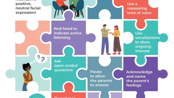 Building Effective Relationships Empathy infographic