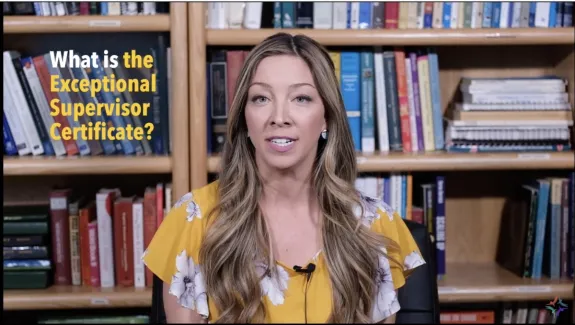 Exceptional-Supervisor-Certificate Allison King