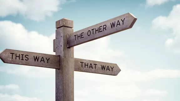 Directional Sign Post