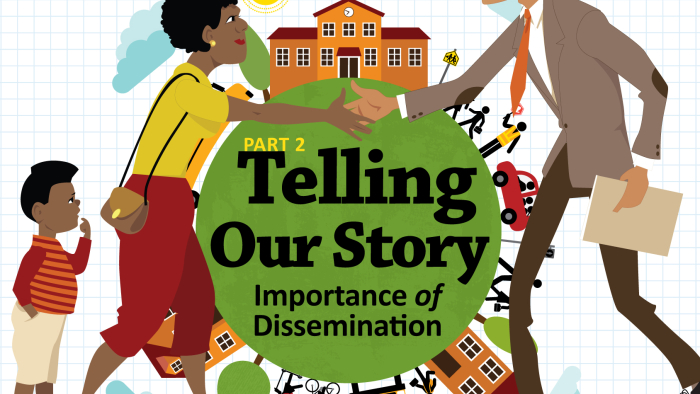 Teacher shaking mother's hand