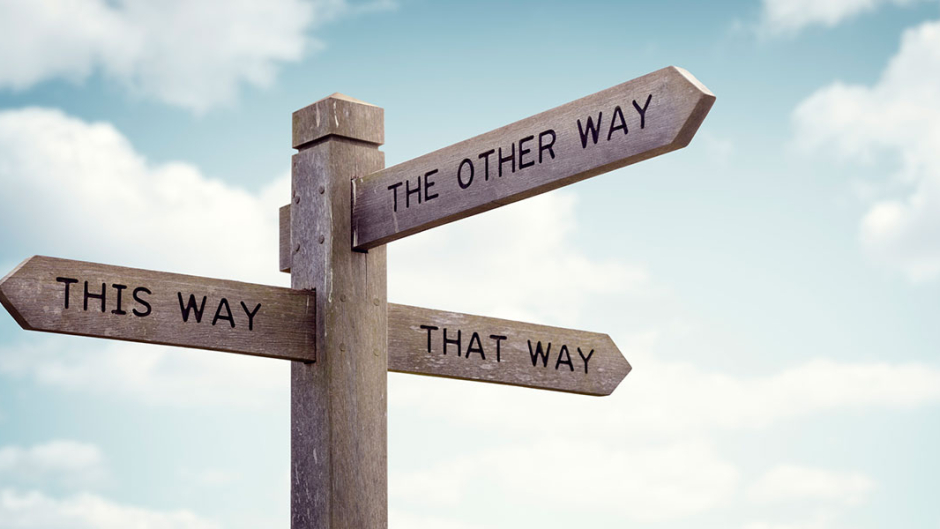 Directional Sign Post