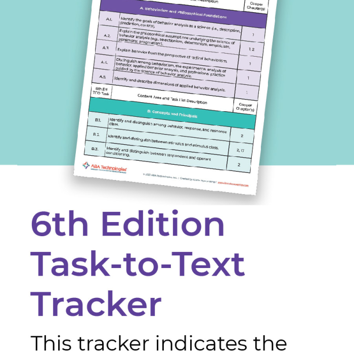 6th edition task list task to cooper book chapter tracker