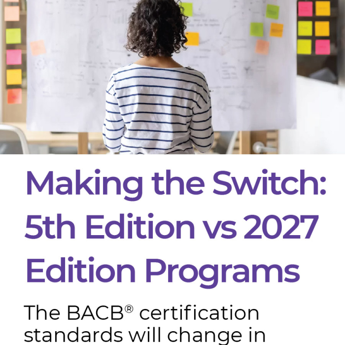Making the Switch 5th edition vs 2027 edition programs