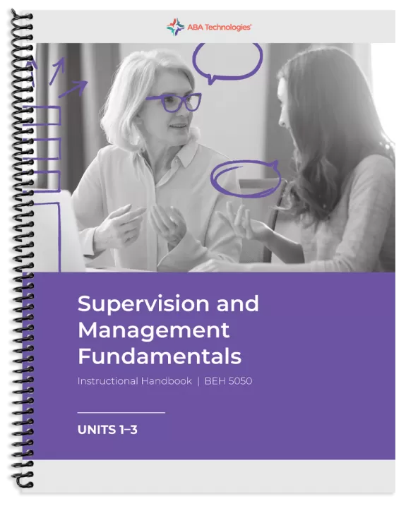 BEHP5050 Supervision and Management Fundamentals Book Cover