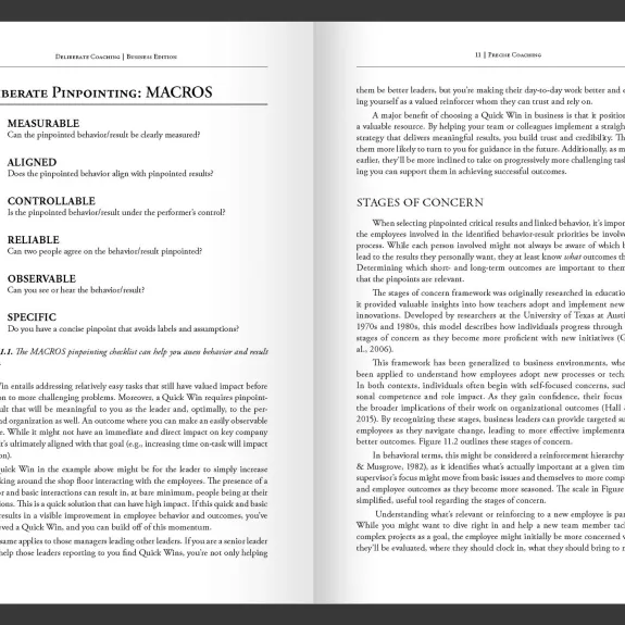 Deliberate Coaching Business Edition page 156 Image