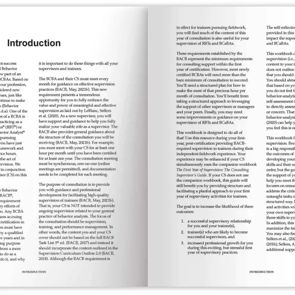 New Supervisor Workbook About PB Intro Page Image