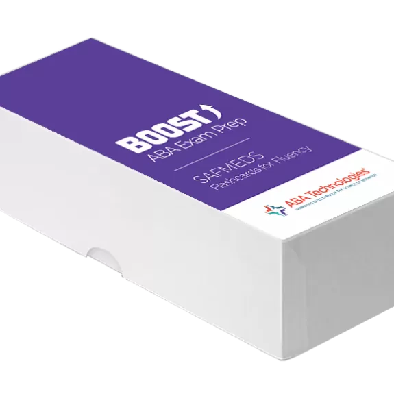 Boost Mock Exam SAFMEDS Box