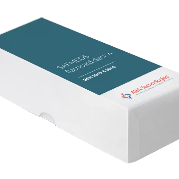 SAFMEDS Stacked Cards Deck 4 box