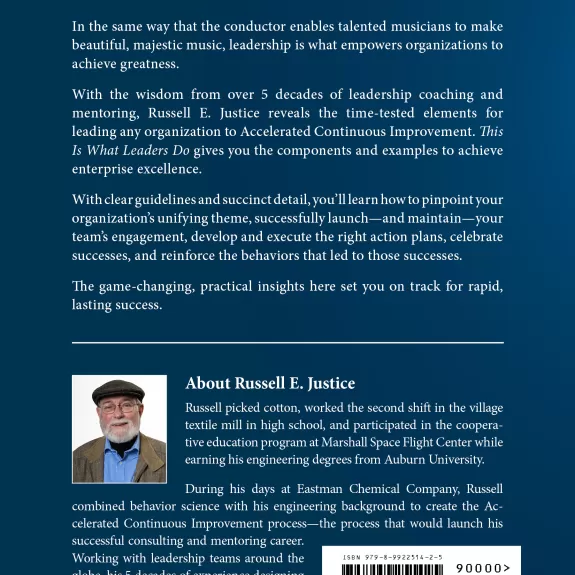 This is what leaders do back cover