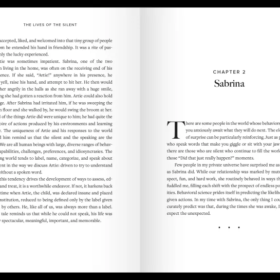 The Lives of the Silent Book interior 1