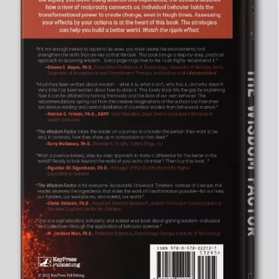 The Wisdom Factor Hard Back Image